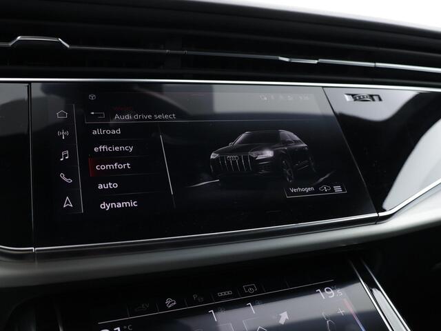 Audi Q7 55 TFSIe 381pk Tiptronic Quattro Pro Line S · SOH 97,2% · Panoramadak · 360 Camera · Luchtvering · Elek. Trekhaak · B&O Sound · Leder Valcona · Elek. Stoelen + Geheugen Bestuurder · 21'' Inch ·