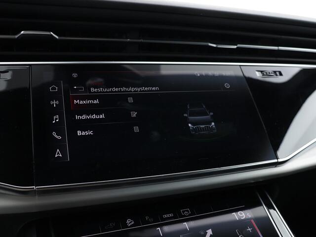 Audi Q7 55 TFSIe 381pk Tiptronic Quattro Pro Line S · SOH 97,2% · Panoramadak · 360 Camera · Luchtvering · Elek. Trekhaak · B&O Sound · Leder Valcona · Elek. Stoelen + Geheugen Bestuurder · 21'' Inch ·