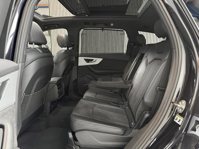 Audi Q7 60 TFSI e Quattro Competition - LUCHTVERING - PANORAMADAK - TREKHAAK - SFEERVERLICHTING - BOSE - ZWART OPTIEK - 360 CAMERA - STOELVERWARMING - ADAPT. CRUISE