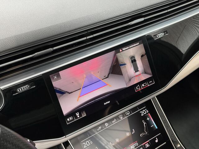 Audi Q7 60 TFSI e Quattro Competition - LUCHTVERING - PANORAMADAK - TREKHAAK - SFEERVERLICHTING - BOSE - ZWART OPTIEK - 360 CAMERA - STOELVERWARMING - ADAPT. CRUISE