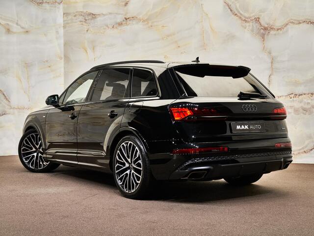 Audi Q7 60 TFSI e Quattro Pro Line S Competition, pano, tr.haak, 22", 4W-best., luchtv., B&O adv., OLED, matrix-LED, massage, memory, HUD, ACC, privacy, NP160k