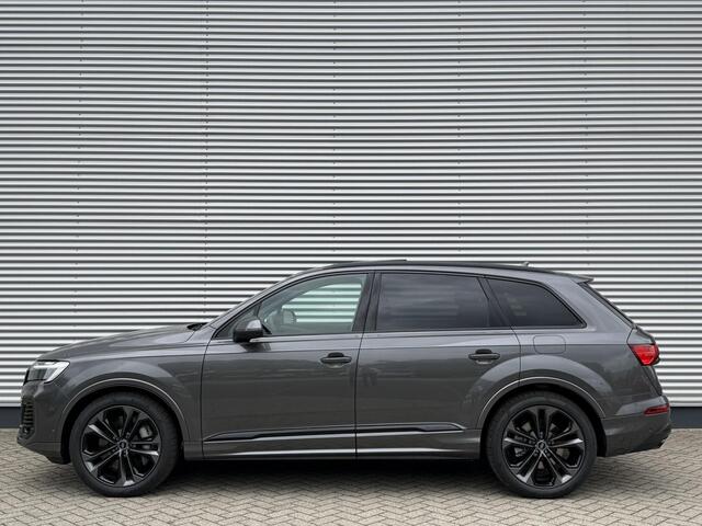 Audi Q7 Pro Line Advanced (C2 PI2) 55 TFSI e 290 kW / 394 | Bruin Leder | Stoelverkoeling/Verwarming | Massage Stoelen | Trekhaak | Stuurwiel verwarming | 4-Wiel besturing |