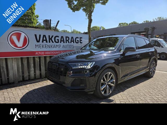 Audi Q7 55 TFSI e quattro Pro Line S 21"/Trekhaak/B&O/Laser LED/Stoelverwarming v+a/Adaptieve cruise/Dodehoek/Keyless/Head-up/Memory