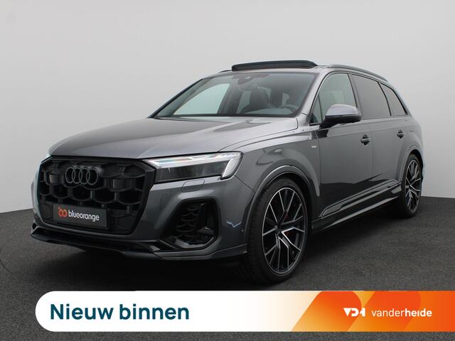 Audi Q7 55 TFSI e quattro Pro Line S 394PK Aut. Panoramadak, Trekhaak, S-Line, Luchtvering, Achterasbesturing, Tour Pakket, Side Assist, Servosluiting, Elektr. Achterklep, 360gr. Camera, Memorystoel, 22" LM Velgen