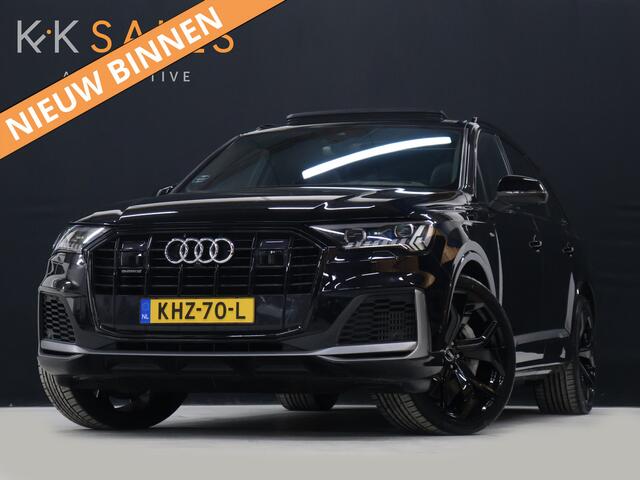 Audi Q7 55 TFSI e quattro S Line [SCHUIFKANTELDAK, BANG & OLUFSEN, LUCHTVERING, APPLE CARPLAY, ANDROID, MEMORY SEATS, HEAD-UP, PARKEER ASSISTENT, 360 CAMERA, STOELVERWARMING, ADAPTIVE CRUISE, VOL LEDER, NIEUWSTAAT]