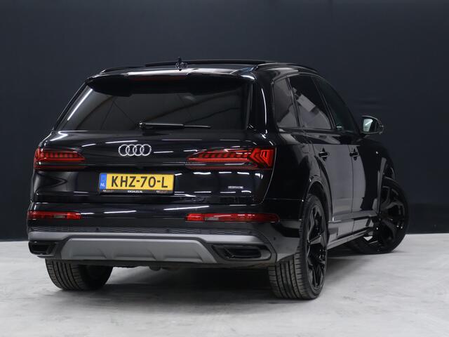 Audi Q7 55 TFSI e quattro S Line [SCHUIFKANTELDAK, BANG & OLUFSEN, LUCHTVERING, APPLE CARPLAY, ANDROID, MEMORY SEATS, HEAD-UP, PARKEER ASSISTENT, 360 CAMERA, STOELVERWARMING, ADAPTIVE CRUISE, VOL LEDER, NIEUWSTAAT]