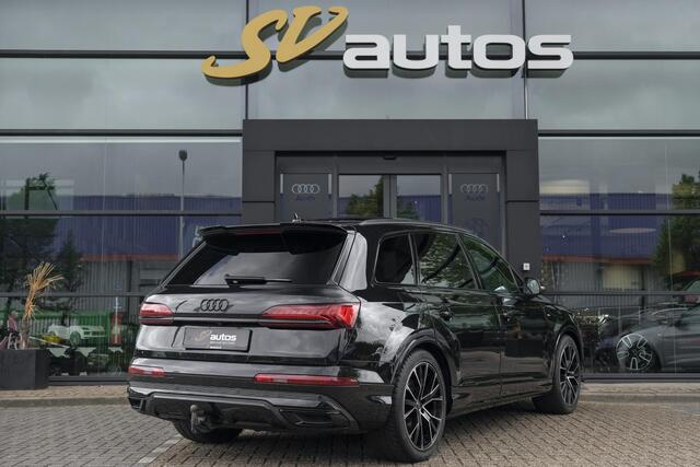 Audi Q7 60 TFSIe 455pk Competition Panoramadak RS-stoelen Trekhaak *SOH 87%* Laser led Softclose NLauto