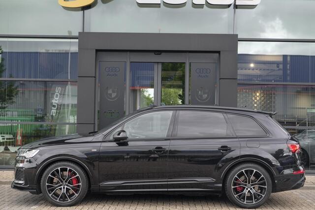 Audi Q7 60 TFSIe 455pk Competition Panoramadak RS-stoelen Trekhaak *SOH 87%* Laser led Softclose NLauto