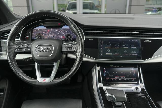 Audi Q7 60 TFSIe 455pk Competition Panoramadak RS-stoelen Trekhaak *SOH 87%* Laser led Softclose NLauto
