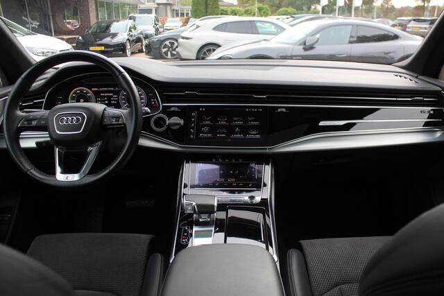 Audi Q7 55 TFSI e quattro Pro Line Plus / SoH 99,1% / Trekhaak / Panoramadak / Camera / Bose / Luchtvering / 20'' / Matrix LED / Dodehoek / Stoelverwarming / DAB / ACC