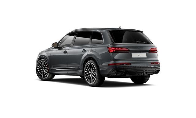 Audi Q7 55 TFSI e quattro Pro Line S | Trekhaak | Luchtvering | Adaptieve Cruise | B&O 3D | Camera | Matrix Laser LED | Optie-pakket | Tour pakket | Assistentie Pakket | Assistentie Pakket Plus | Assistentie pakket Parking |