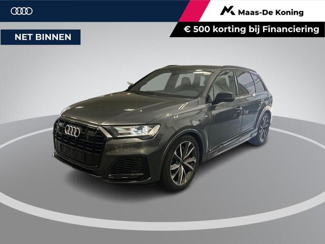 Audi Q7 60 TFSIe 462pk S-tronic Quattro Pro Line S Comp. · 360 Camera · Leder Valcona · Inklap. Trekhaak · B&O Sound · Keyless · Elek. Stoelen + Geheugen Bestuurder ·
