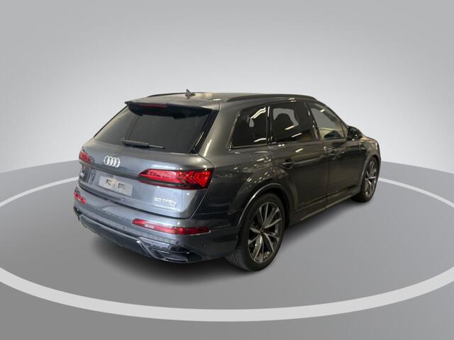 Audi Q7 60 TFSIe 462pk S-tronic Quattro Pro Line S Comp. · 360 Camera · Leder Valcona · Inklap. Trekhaak · B&O Sound · Keyless · Elek. Stoelen + Geheugen Bestuurder ·