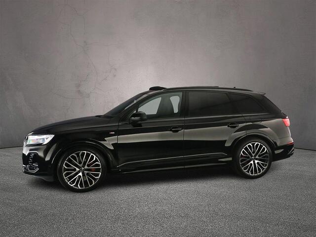 Audi Q7 55 TFSI e quattro Pro Line S | Trekhaak | Luchtvering | Achterasbesturing | Adaptieve Cruise | Panorama Dak | B&O 3D | Head-up | Laser LED | Optie-pakket | Assistentie Pakket Plus | Keyless-pakket |