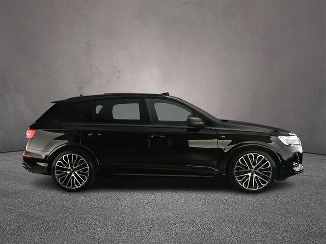 Audi Q7 55 TFSI e quattro Pro Line S | Trekhaak | Luchtvering | Achterasbesturing | Adaptieve Cruise | Panorama Dak | B&O 3D | Head-up | Laser LED | Optie-pakket | Assistentie Pakket Plus | Keyless-pakket |