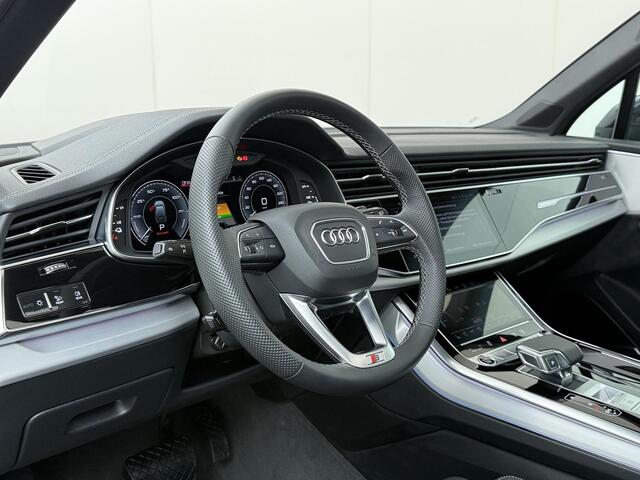 Audi Q7 55 TFSI e quattro Pro Line S | 394 PK | SoH 98% | Trekhaak | Panoramadak | HD Matrix LED | Vierwielbesturing | Head-up Display | Luxe leder | S line |