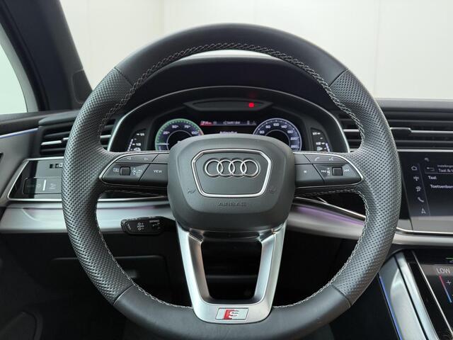 Audi Q7 55 TFSI e quattro Pro Line S | 394 PK | SoH 98% | Trekhaak | Panoramadak | HD Matrix LED | Vierwielbesturing | Head-up Display | Luxe leder | S line |