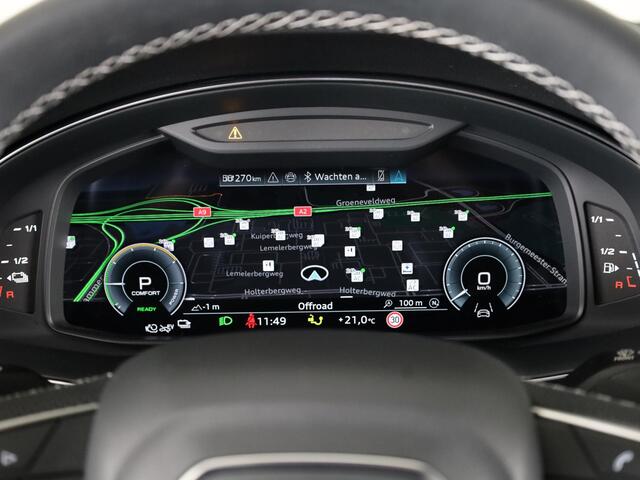 Audi Q7 55 TFSI e quattro Pro Line S 394 pk S-tronic | Verlengde garantie | Navigatie | Panoramadak | Elektr. trekhaak | Laserlicht | Luchtvering | Lederen bekleding | B&O Soundsystem | Vierwielbesturing |