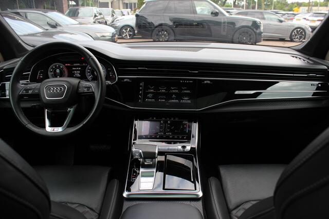 Audi Q7 60 TFSI e quattro Competition / SoH 91,5% / Trekhaak / Panoramadak / 360Camera / Head-up / Softclose / Luchtvering / 22'' / Keyless / Matrix LED / Carbon intr. / Stoelventilatie+Verwarming / Stuurverwarming / Bose / Dodeh