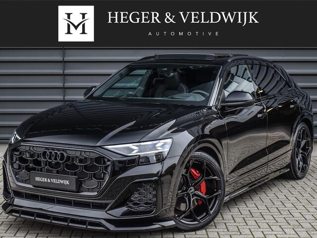 Audi Q8 55TFSI e QUATTRO PRO LINE S COMPETITION | S-SEATS | PANORAMADAK | 4 WIEL BESTURING | B&O SOUND | HEAD-UP | LUCHTVERING | DAB+ | SOFT-CLOSE | KEYLESS GO | ADAPTIVE CRUISE | 360 CAMERA | AMBIANCE INTERIEUR | TREKHAAK | BLACK-OPTIC