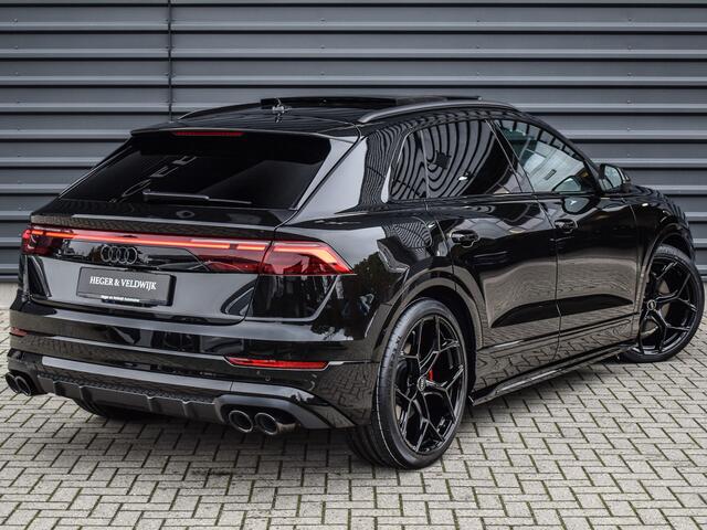Audi Q8 55TFSI e QUATTRO PRO LINE S COMPETITION | S-SEATS | PANORAMADAK | 4 WIEL BESTURING | B&O SOUND | HEAD-UP | LUCHTVERING | DAB+ | SOFT-CLOSE | KEYLESS GO | ADAPTIVE CRUISE | 360 CAMERA | AMBIANCE INTERIEUR | TREKHAAK | BLACK-OPTIC