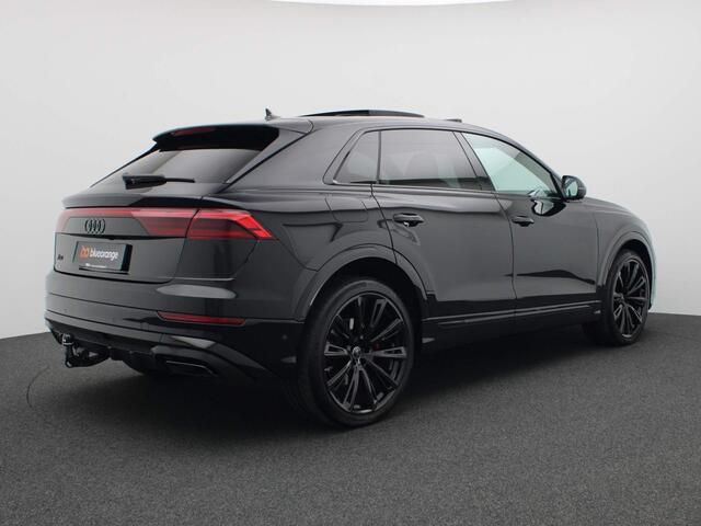 Audi Q8 55 TFSI e quattro Pro Line S 394PK Tiptronic Advanced Onderstel, Panoramadak, 360 gr. camera, trekhaak, leder, Laser-led, Bang&Olufsen, head-up, stoelventilatie, luchtvering, 23" lichtmetaal