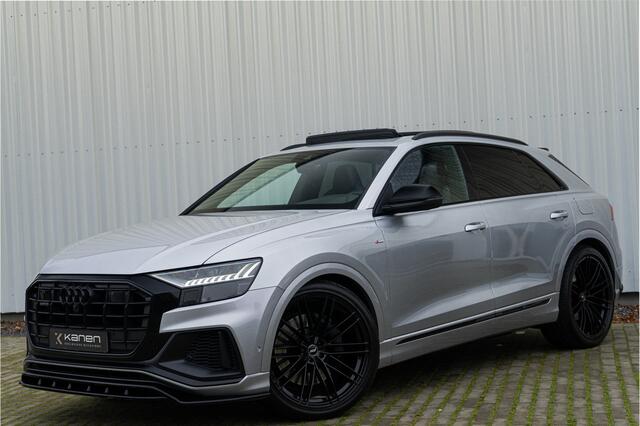 Audi Q8 55 TFSI e Quattro S-Line ACC Pano S Stoelen Matrix Memory B&O 360 Softcl. Trekhaak