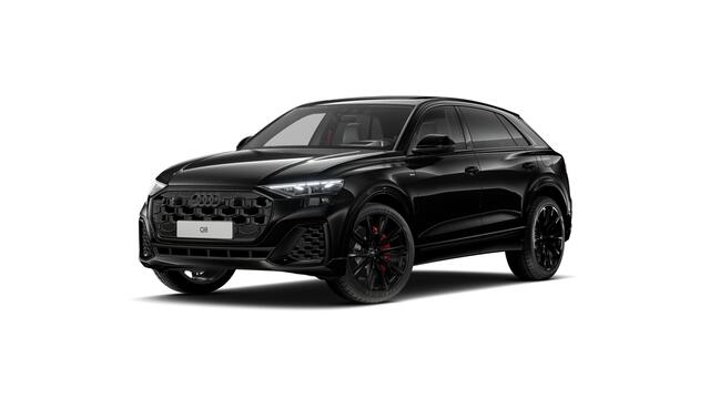 Audi Q8 55 TFSI e 394 Tiptronic Pro Line S Automaat | Vierwielbesturing | Privacy glas (donker getint) | Optiekpakket zwart plus | Parkeerhulp voor en achter | Bang & Olufsen Premium 3D | Verwarmbare voorstoelen | Automatisch dimmende binnenspiegel | Matrix-ledko