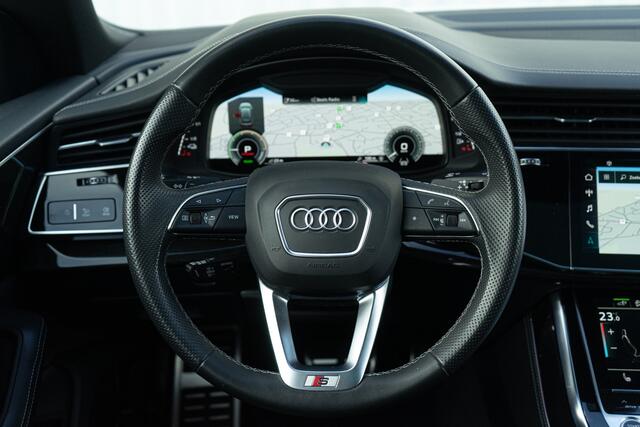 Audi Q8 55 TFSI e Quattro S-Line Pano RS Stoel ACC 360 Head Up Ambient Matrix B&O Luchtv. Softclose Trekhaak