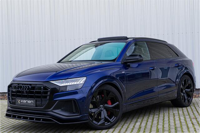 Audi Q8 55 TFSI e Quattro S-Line ACC Pano Matrix Head Up B&O SStoel Ambient Softcl. 360 Trekhaak