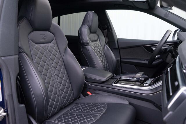 Audi Q8 55 TFSI e Quattro S-Line ACC Pano Matrix Head Up B&O SStoel Ambient Softcl. 360 Trekhaak