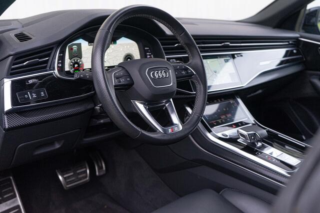 Audi Q8 55 TFSI e Quattro S-Line ACC Pano Matrix Head Up B&O SStoel Ambient Softcl. 360 Trekhaak