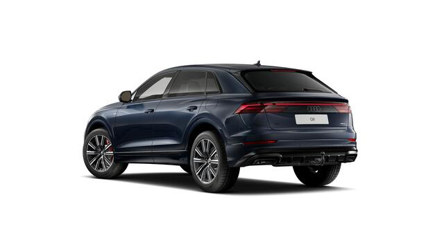 Audi Q8 55 TFSI e 394 Tiptronic Pro Line S Automaat | Vierwielbesturing | S line exterieurpakket | Privacy glas (donker getint) | Bang & Olufsen Premium 3D | Automatisch dimmende binnenspiegel | Matrix-ledkoplampen met Audi-laserlicht, ledachterlichten, lichtanim