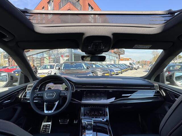 Audi Q8 55 TFSIe Quattro Competition Plus 381pk / Nardo Grey / 22LM / Black Optiek / Panodak / PHEV