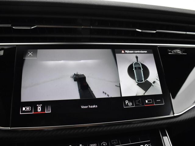 Audi Q8 55 TFSI e quattro Pro Line S 394 pk · HD Matrix + Audi Laserlicht · Glazen Panoramadak · Digitale OLED achterlichten · Interieur carbon · Comfortsleutel
