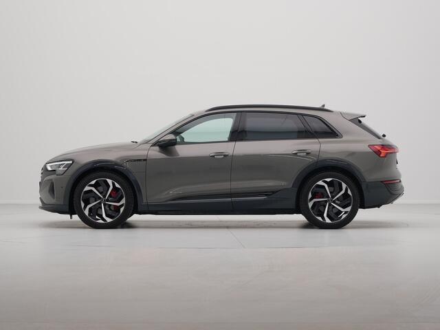 Audi Q8 e-tron 55 quattro Advanced Edition 115 kWh S Line Trekhaak Headup Display Pdc Acc Stoelverwarming Luchtvering