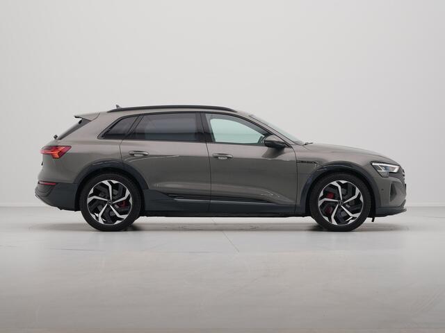 Audi Q8 e-tron 55 quattro Advanced Edition 115 kWh S Line Trekhaak Headup Display Pdc Acc Stoelverwarming Luchtvering