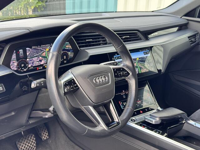 Audi Q8 e-tron 50 quattro Luchtvering / Adaptive / Sport int / Virtual cockpit / 21'' / Black Pack / NL Auto