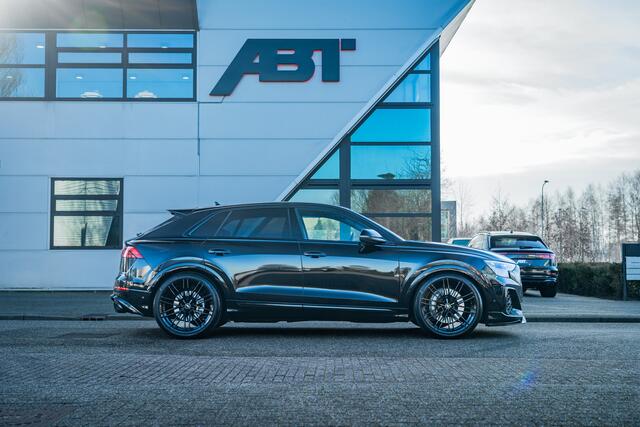 Audi Q8 55 TFSIe ABT ABT Aero pakket | ABT HR23 Glossy Black | ABT Power S | Panorama dak | B&O premium | assistentie pakket plus | vierwielsturing | ventilatie + massage | Matrix LED zwart optiek plus | leder pakket | head-up