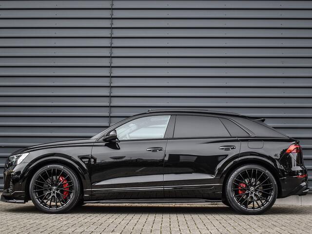 Audi Q8 55TFSI e QUATTRO PRO LINE S COMPETITION | S-SEATS | PANORAMADAK | 4 WIEL BESTURING | B&O SOUND | HEAD-UP | LUCHTVERING | DAB+ | SOFT-CLOSE | KEYLESS GO | ADAPTIVE CRUISE | 360 CAMERA | AMBIANCE INTERIEUR | TREKHAAK | BLACK-OPTIC