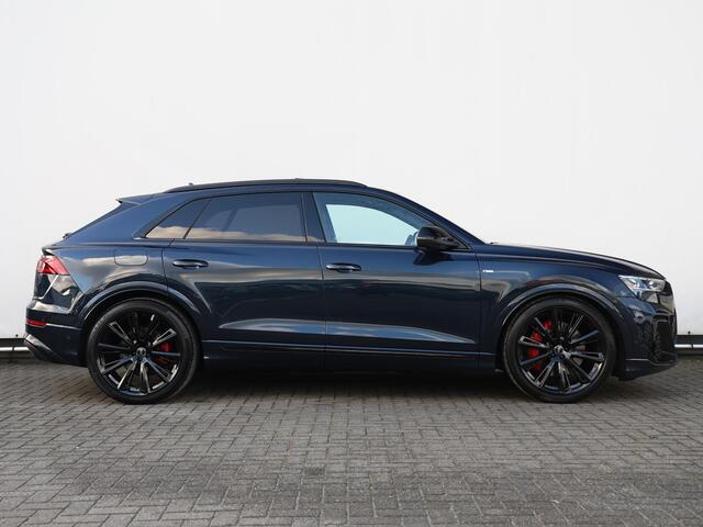 Audi Q8 60 TFSI e quattro Pro Line S Competition 490pk | Vierwielsturing | Pano | 23" | Servo| B&O | RS-stoelen | Stoelverwarming v+a | Trekhaak | Keyless | Laser LED