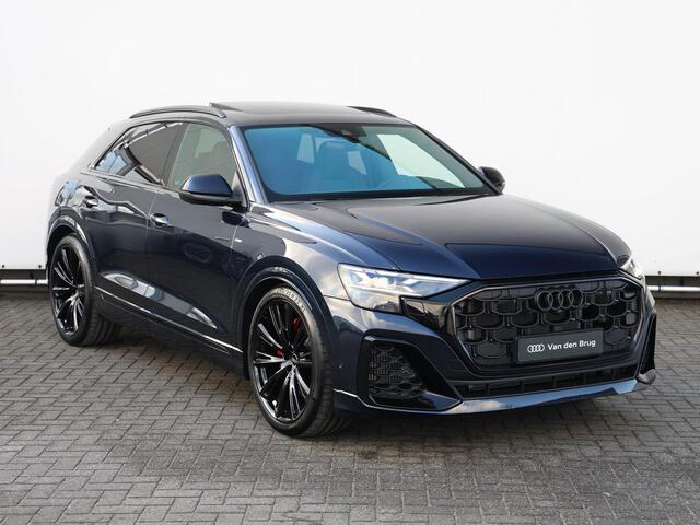 Audi Q8 60 TFSI e quattro Pro Line S Competition 490pk | Vierwielsturing | Pano | 23" | Servo| B&O | RS-stoelen | Stoelverwarming v+a | Trekhaak | Keyless | Laser LED
