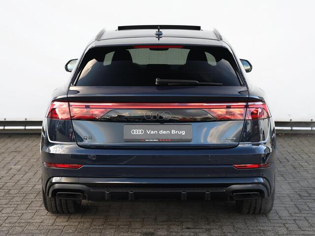Audi Q8 60 TFSI e quattro Pro Line S Competition 490pk | Vierwielsturing | Pano | 23" | Servo| B&O | RS-stoelen | Stoelverwarming v+a | Trekhaak | Keyless | Laser LED