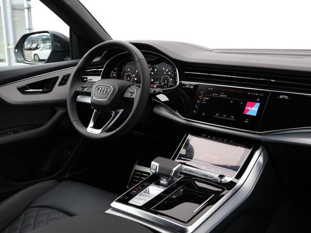 Audi Q8 60 TFSI e quattro Pro Line S Competition 490pk | Vierwielsturing | Pano | 23" | Servo| B&O | RS-stoelen | Stoelverwarming v+a | Trekhaak | Keyless | Laser LED