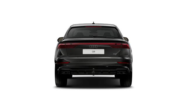 Audi Q8 55 TFSI e 394 Tiptronic Pro Line S Automaat | Vierwielbesturing | S line exterieurpakket | Matrix-ledkoplampen met Audi-laserlicht, ledachterlichten, lichtanimatie, dynamische knipperlichten | Parkeerhulp voor en achter | Privacy glas (donker getint) | Sp