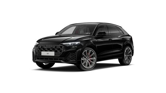 Audi Q8 55 TFSI e 394 Tiptronic Pro Line S Automaat | Vierwielbesturing | S line exterieurpakket | Matrix-ledkoplampen met Audi-laserlicht, ledachterlichten, lichtanimatie, dynamische knipperlichten | Parkeerhulp voor en achter | Privacy glas (donker getint) | Sp