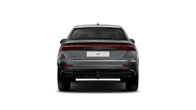 Audi Q8 55 TFSI e 394 Tiptronic Pro Line S Automaat | Vierwielbesturing | Achteruitrijcamera | Privacy glas (donker getint) | S line exterieurpakket | Parkeerhulp voor en achter | Automatisch dimmende binnenspiegel | Sportstoelen plus voorin | Optiekpakket zwart 