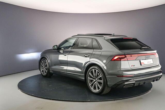 Audi Q8 55 TFSI e Pro Line S | Pano | Head Up | B&O | 360Cam | Tour Pack | Matrix | Trekhaak | Parkingassist | Stuurverwarming | S-Line | 21 inch |