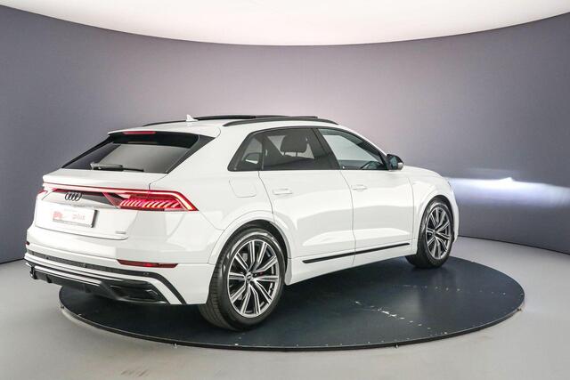 Audi Q8 55 TFSI e quattro Pro Line S | Pano | Tour Pack | Adapt. Cruise | Optiek Zwart | S Line | 21 inch | Stoel/Stuurverwarming |