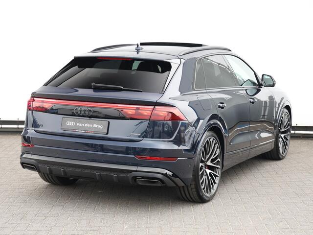 Audi Q8 60 TFSI e quattro Pro Line S Competition 490pk | Vierwielsturing | Pano | 23" | Servo| B&O | RS-stoelen | Stoelverwarming v+a | Trekhaak | Keyless | Laser LED